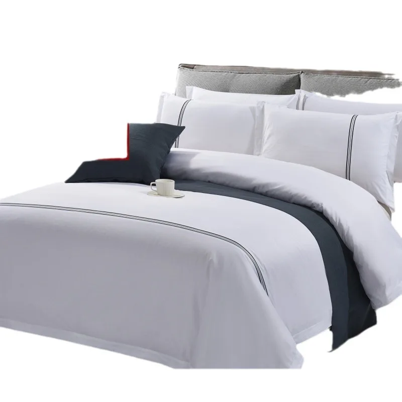 Hot selling new hotel specific bedding set pure cotton bedding set minimalist set