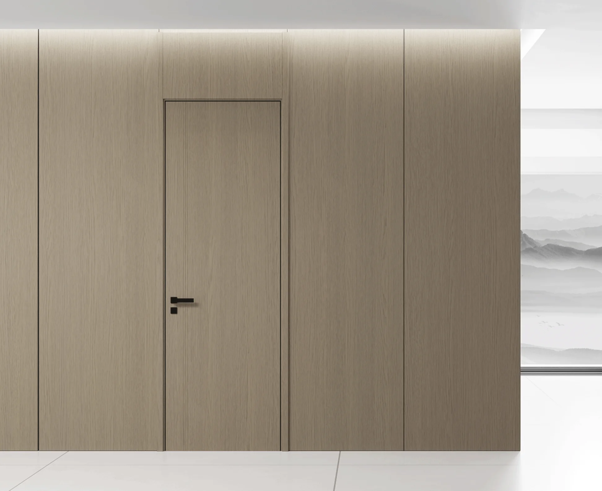 Bamboo Charcoal Wall Metallic Glossy Textured Bamboo Charcoal Wood Metal Wall Paneling Bamboo Charcoal Wood Paneling