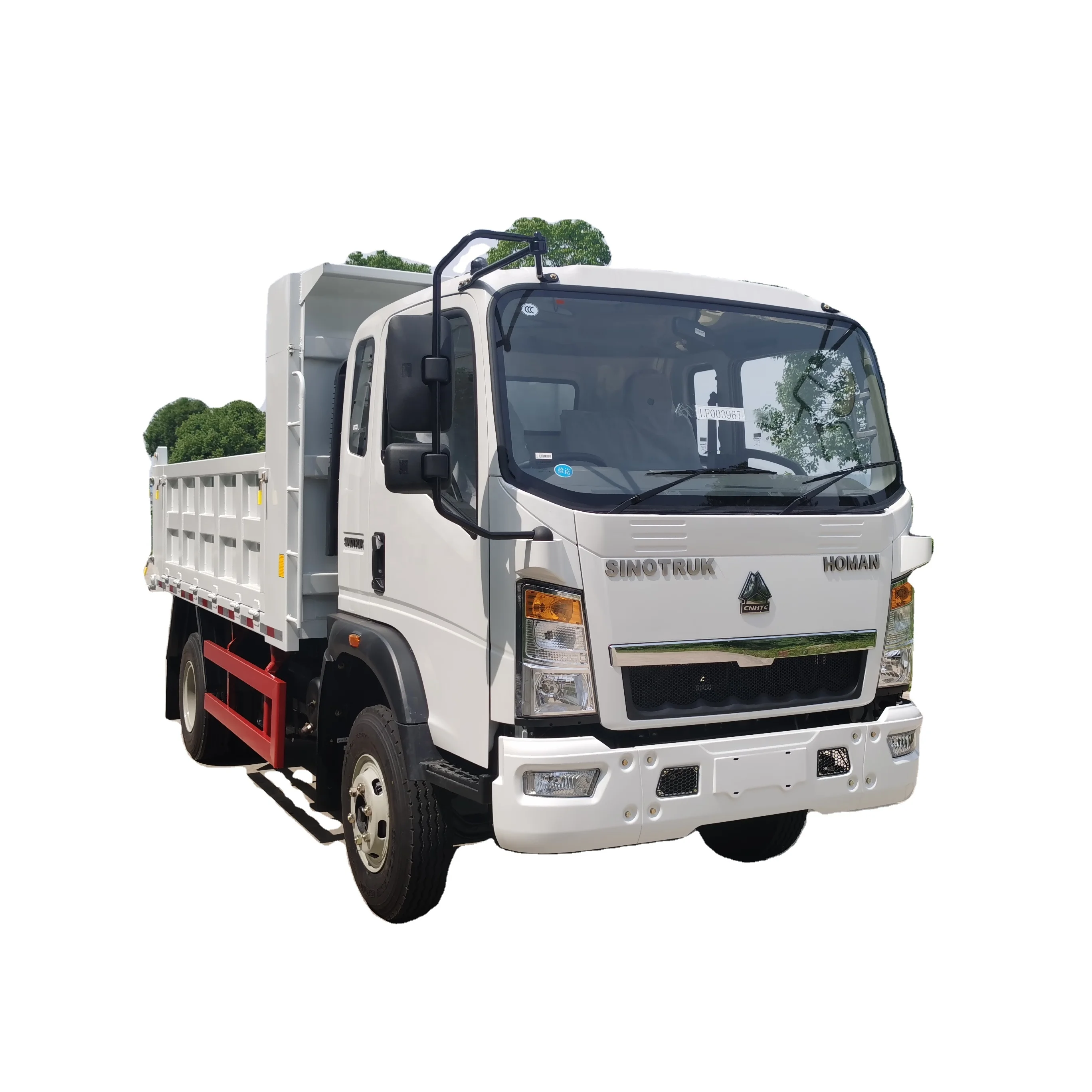 New Sinotruck Howo 3 Ton 5 Ton 7 Ton 4x2 Light Dump Truck for sale