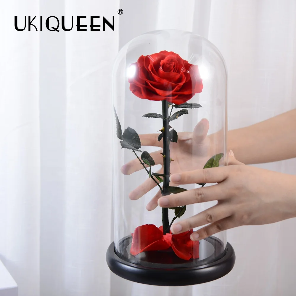 Ukiqueen оптовая продажа с фабрики GD-1530 5 9*11 81 дюйм (ов) из розового стекла цветочный стеклянный