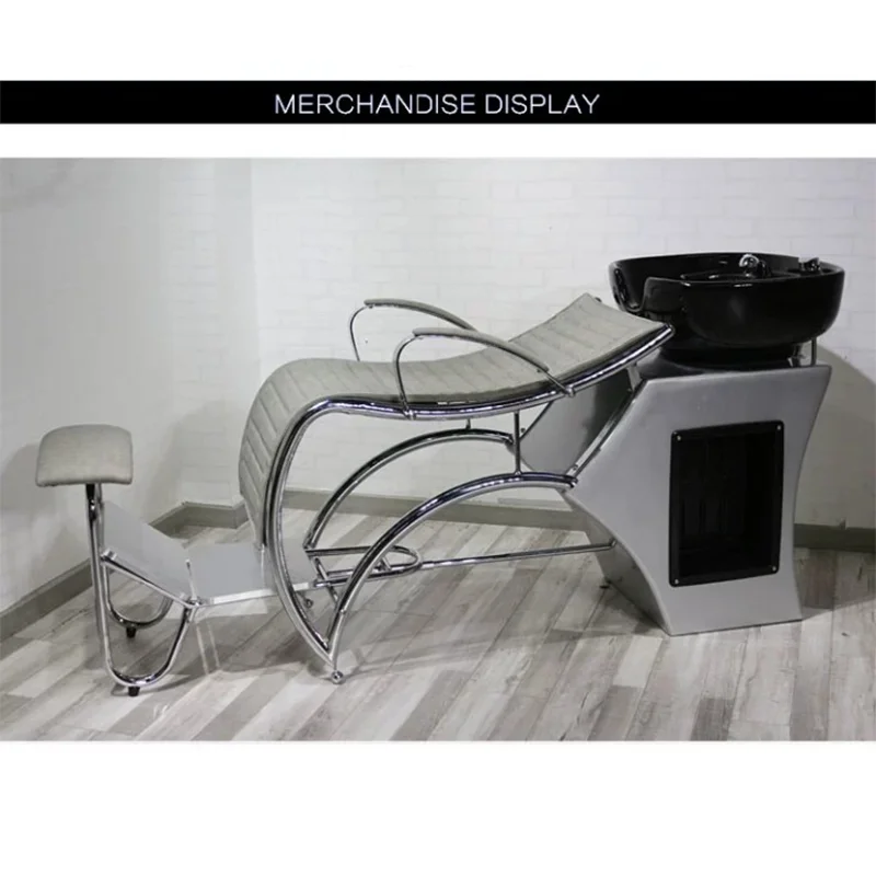 QFP-SB09 салон портативный шампунь раковина волосы кровати Парикмахерская Washbas мойка и массажная кровать
