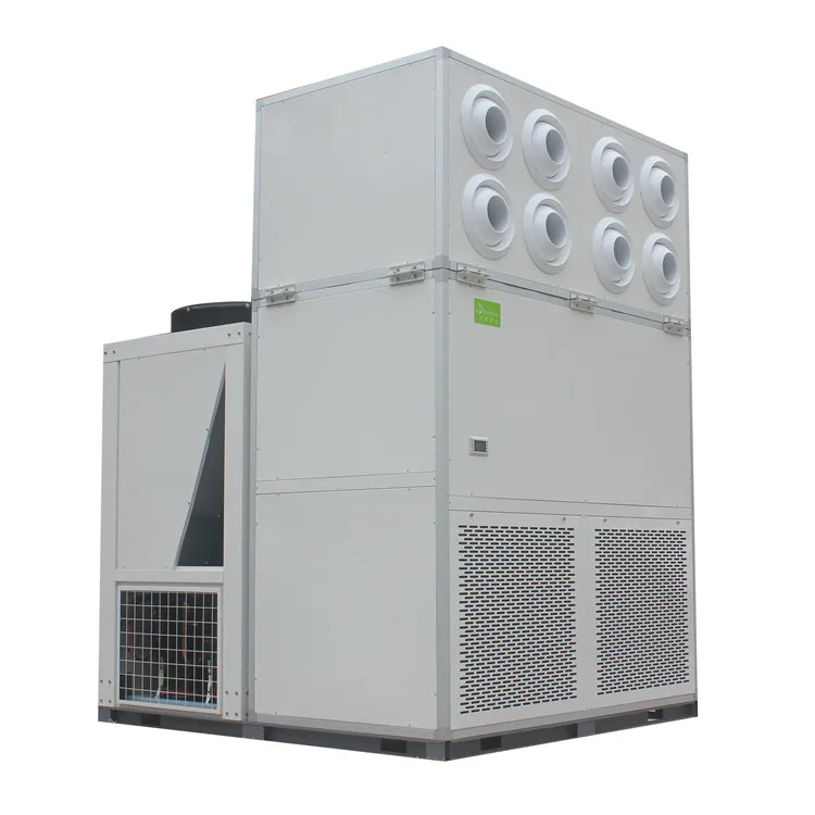 ROUND SUPPLY AIR CHILLED WATER AHU AIR HANDLING UNIT 10750CFM 183KW WITH HEATING HOT WATER COIL