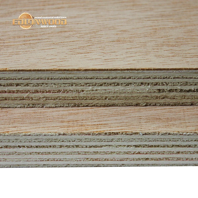 1200x2400mm cheap price Edlon Wood Products furniture green price list 18mm hardwood 8 x 4 Commercial Plywood