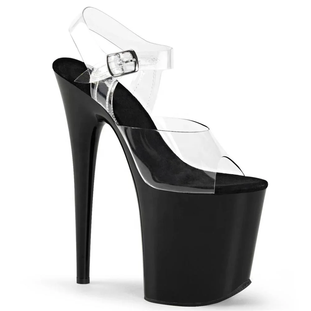 20cm sexy super high heel sandals sexy club pole dancing shoes