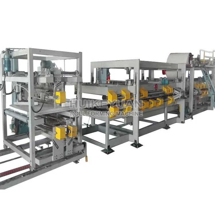 Rock Wool/Mineral Wool Insulation Sandwich Panel Roll Forming Machine/Production Line Prices
