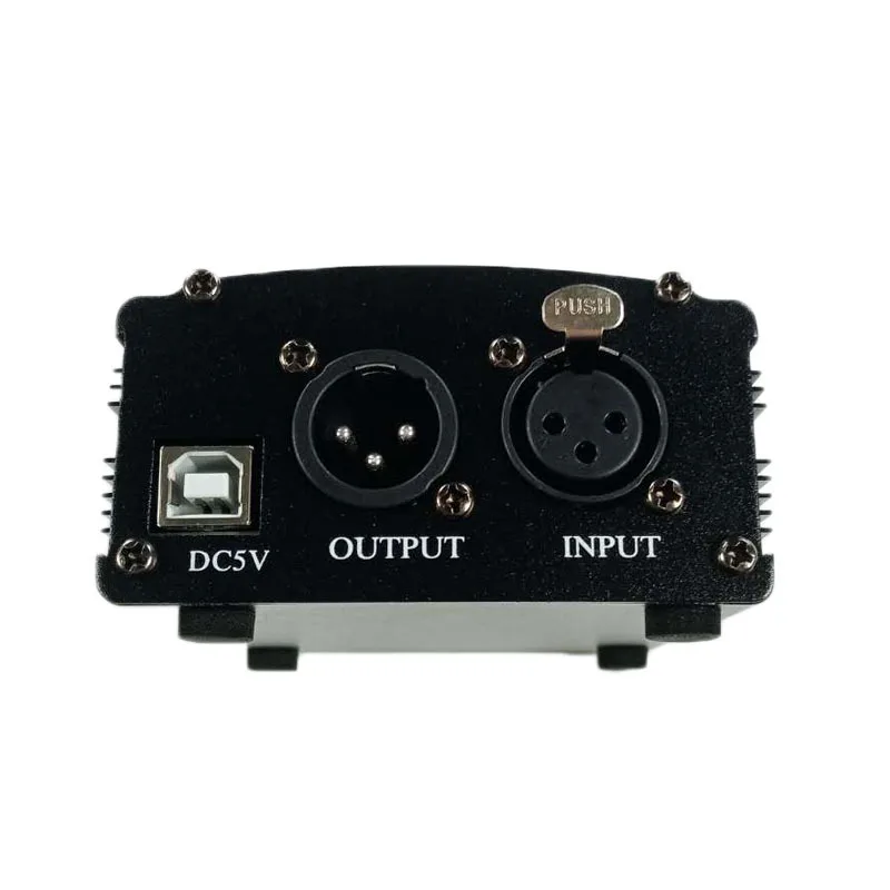 Phantom power supply 48V for studio microphone large golden diaphragm microphone capsule power provide