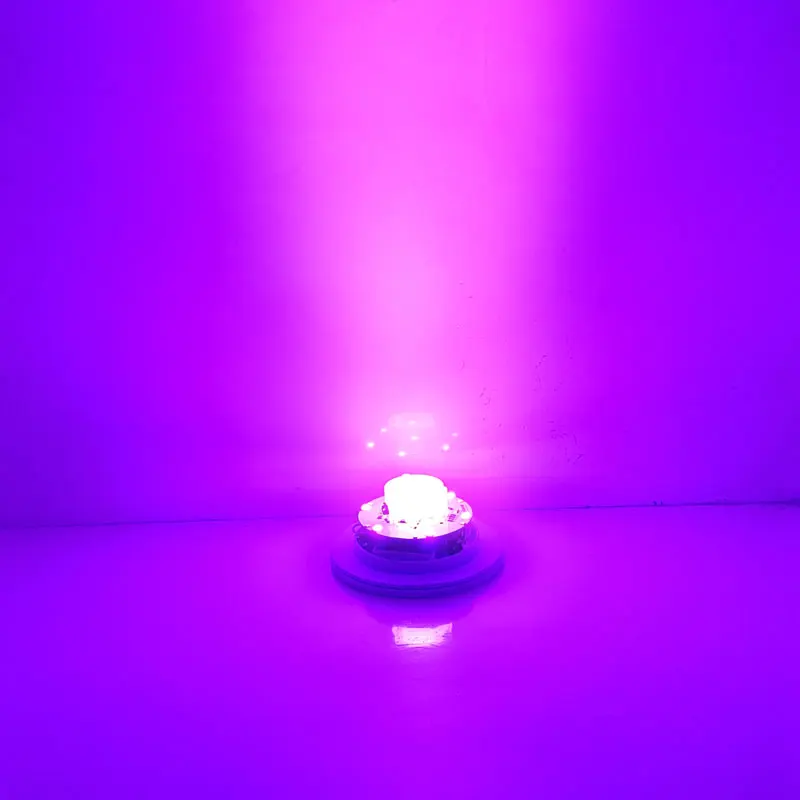 Wedding Event Hotel Furniture Restaurant Table Lighting Base LED Colour Changing Dome Light