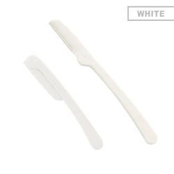 D108 portable and fold-able private label facial hair trimmer safety sharper eyebrow grooming razor