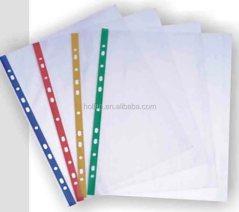 High Quality 11 Holes PP A4 Sheet Protector