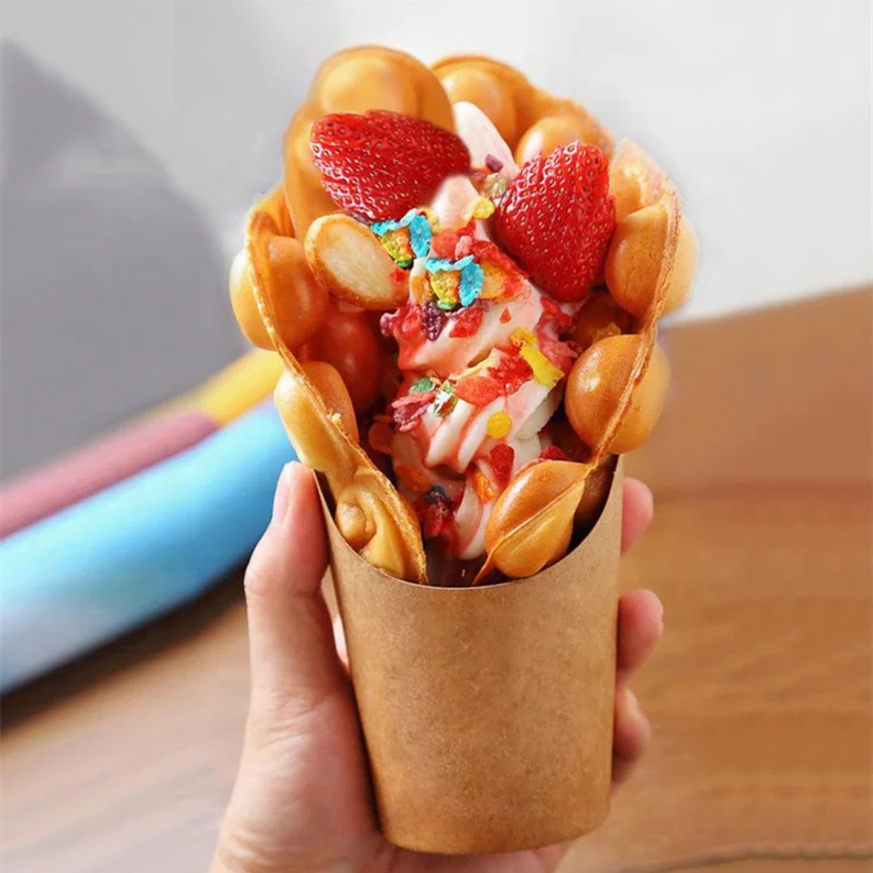 High Quality French Fries Container Chips Paper Box Factory Supplies for Cafeteria