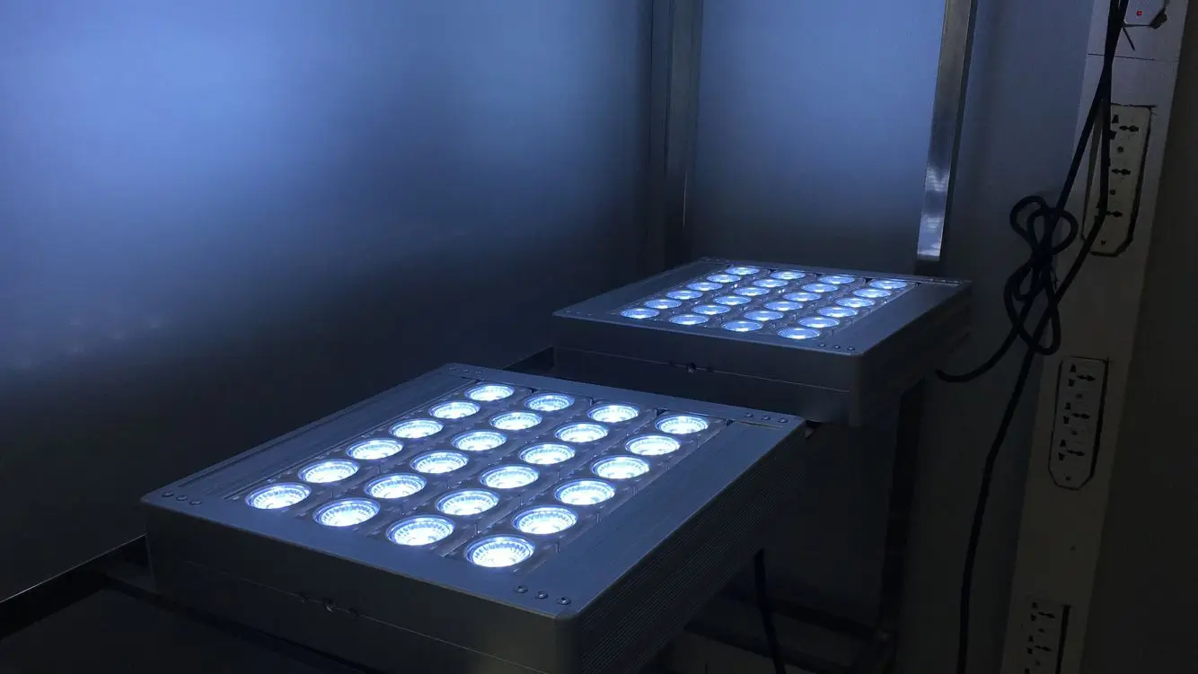 Full Spectrum Marine LED Aquarium Reef Lighting for Saltwater Fish Tank IP68 Waterproof corrosion proof Wall Mounted  light