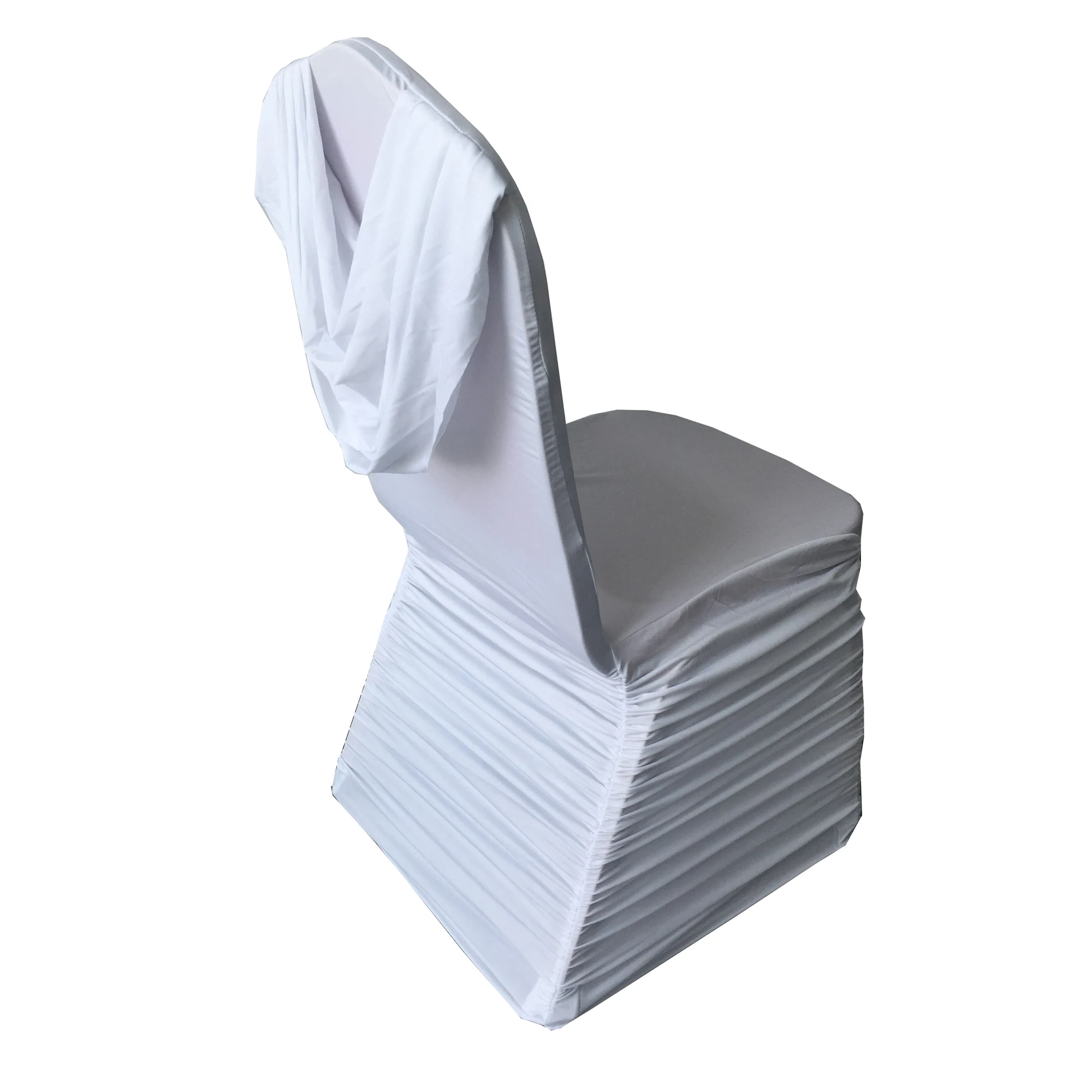 event and party supplies Swag back Chair cover with valance