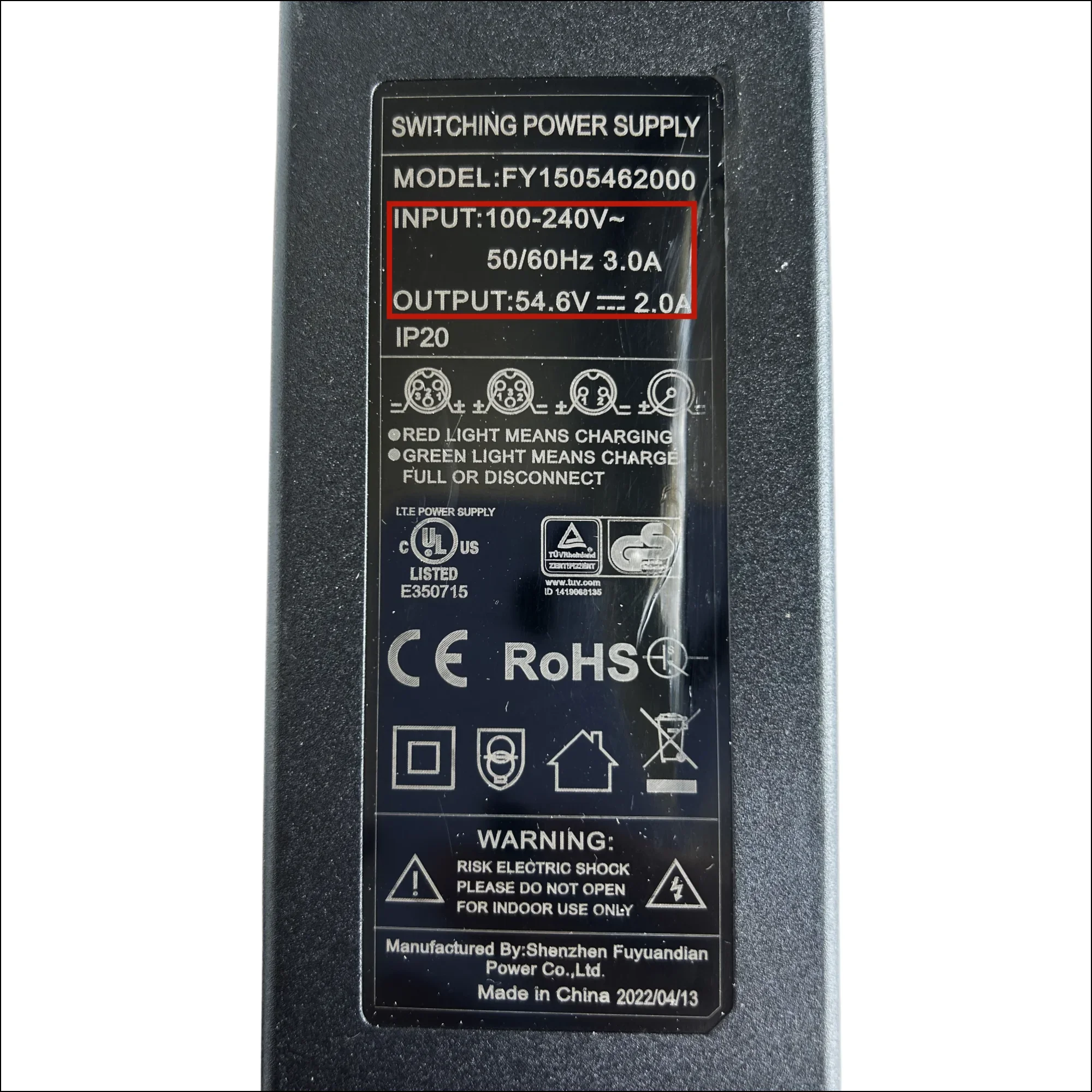 Original New Charger 54.6v 2a 2.0A Kukirin G2 Pro Lithium Charger Electric Scooter Battery Charger Part Replacement Accessories