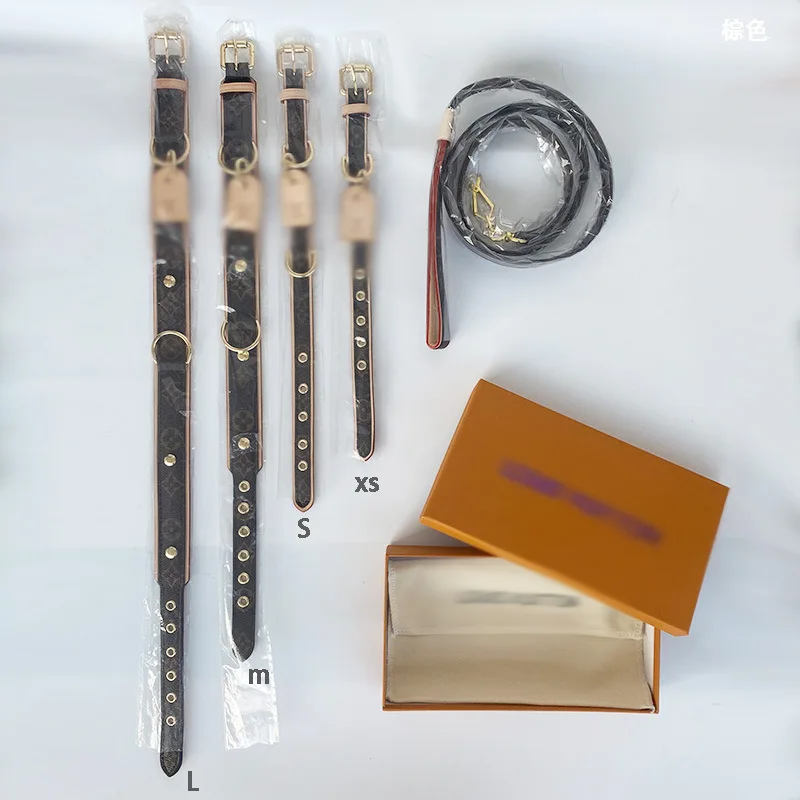 JXANRY Dog Designer Sunflower Collar Leash Amazing Pets Fashion Decoration Dog Collar Cat Luxury Leather Collar  Pets Supplies