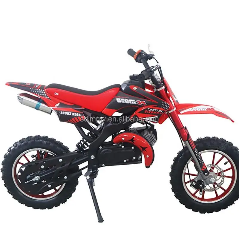 50CC мини-покетбайки для детей на открытом воздухе езды по бездорожью прочные и забавные мини-велосипеды