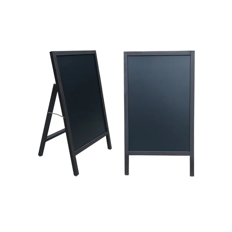 A Framed Magnetic Blackboard Sign Sidewalk Chalkboard Sandwich Board Chalk Board Free Standing Sign
