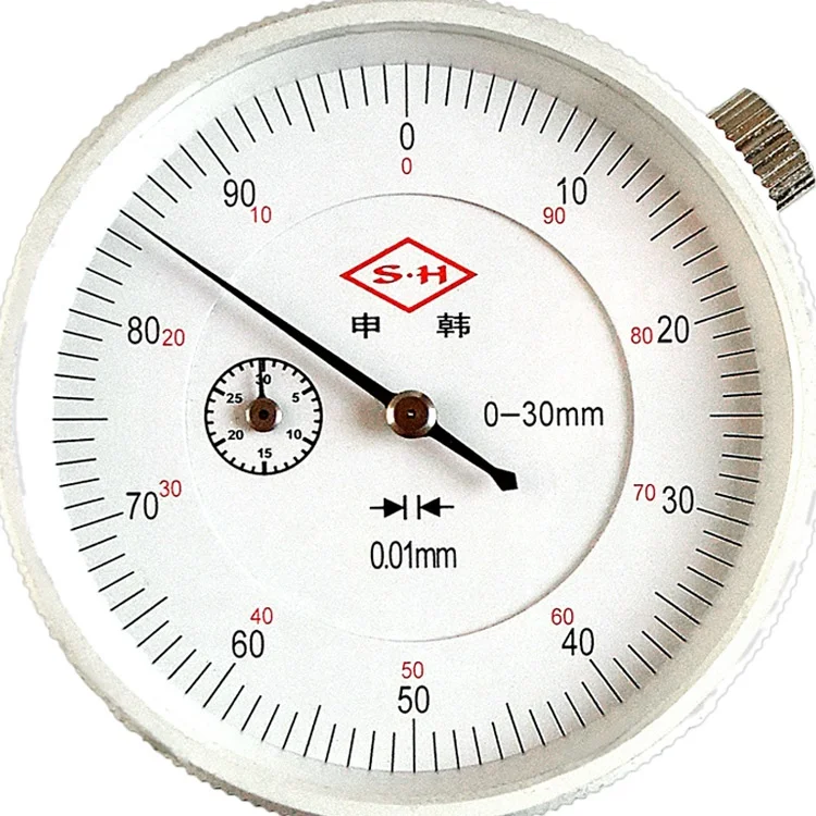 Высокоточные функциональные механические типы циферблатного тестового индикатора с 0-10 0-20 0-30 0-50 мм точный 0,01