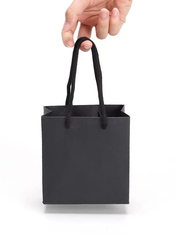 Custom Luxury Surface Velvet Black Watch Packaging with Pillow Paper Box with Bag