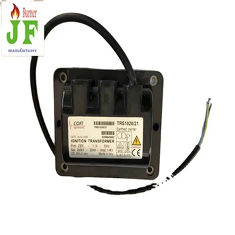 JF China boiler parts ignition transformer  FBT 14KV for riello bunrer and baltur burner