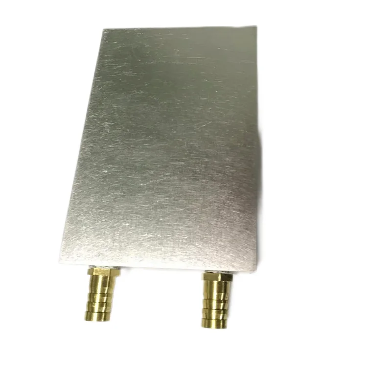 FM customized aluminum heat sink All copper-silver brazing water cooling plate custom liquid cool heatsink watercooling Block
