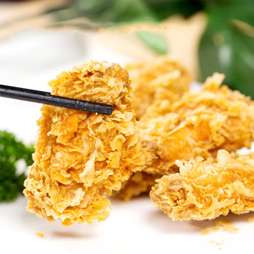 Fast Food Store Use HALAL Fried Chicken Flour Mix Crispy Chicken Fry Batter Mix