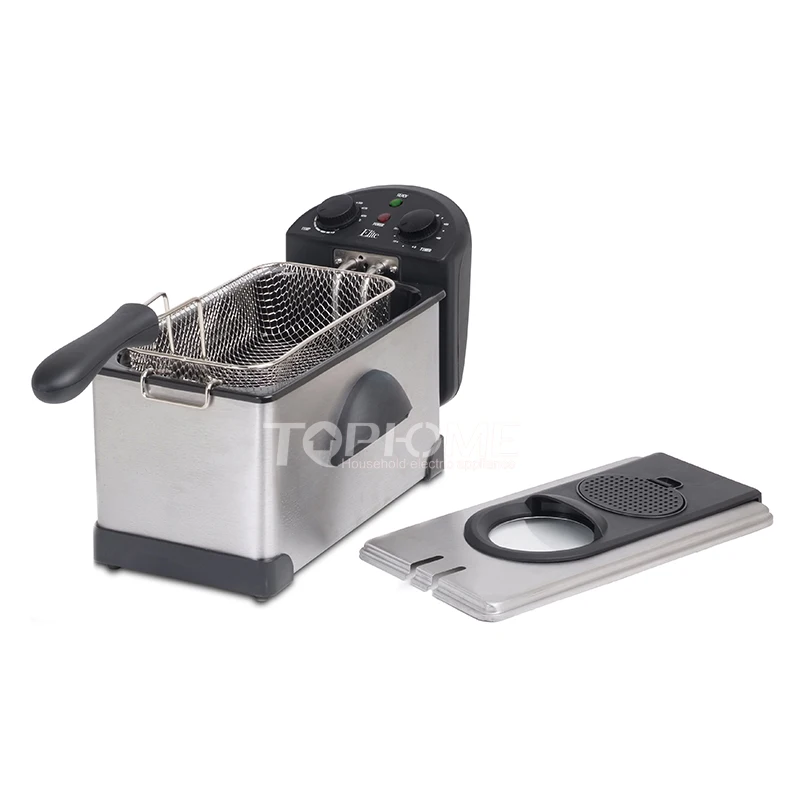 3L Electric deep fryer with timer chicken fryer chips fryer