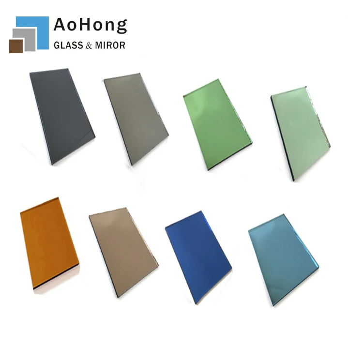 4mm 5mm 6mm 8mm 10mm Dark Blue Plate Glass Sheet colored glass