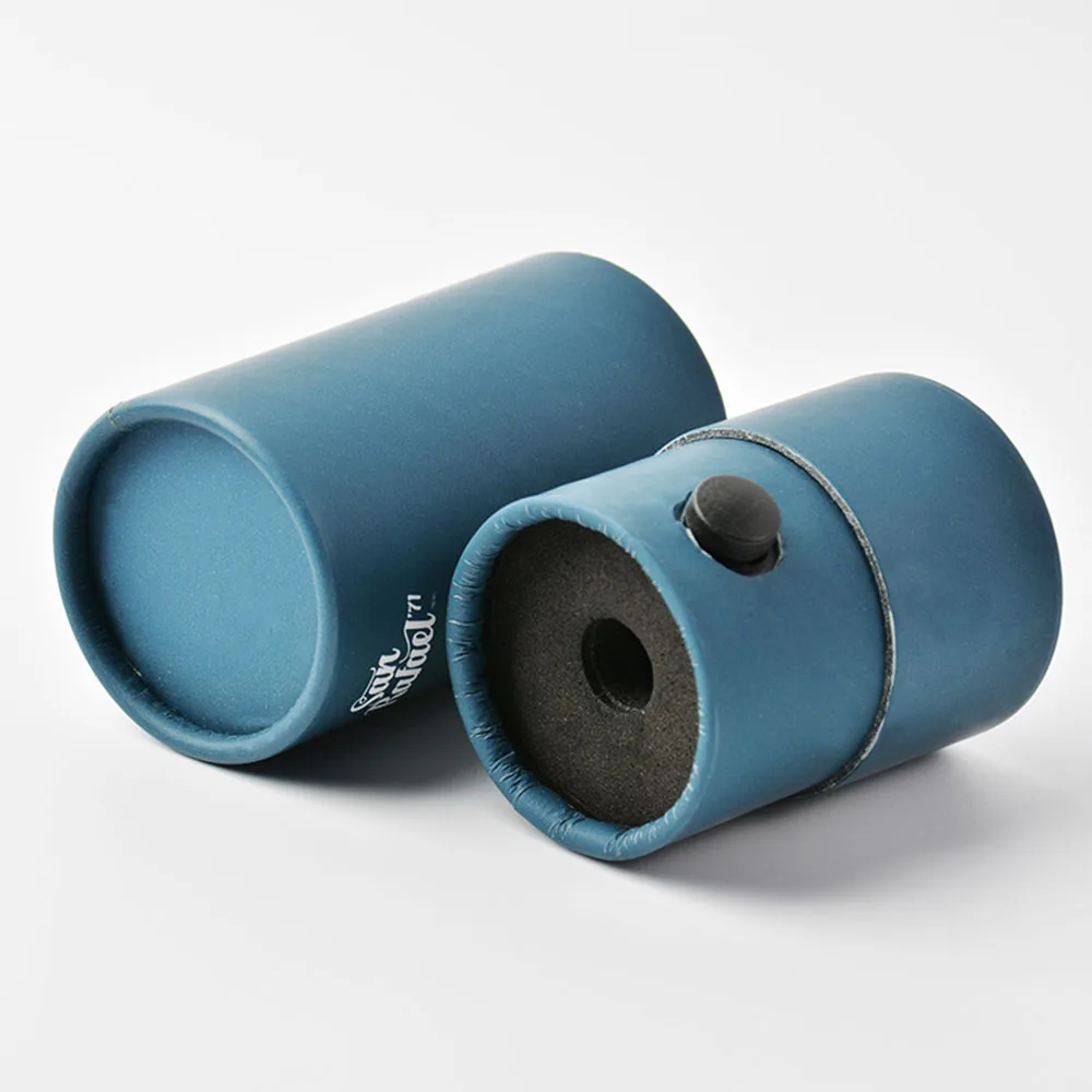 Custom Eco Friendly Biodegradable  Childproof Resistant Packaging Boxes Round Shaped Cylinder Paper Tube With Child Lock