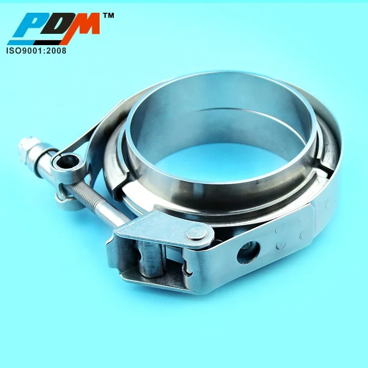 SS304 exhaust system v band clamp assembly 2.5 inch