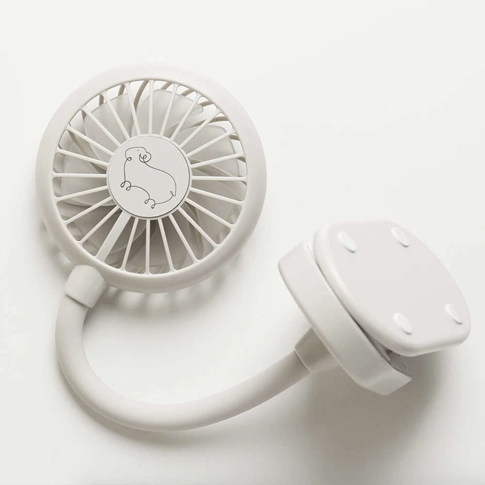 USB rechargeable battery  handheld mini led usb desk desktop table with  led light clip fan