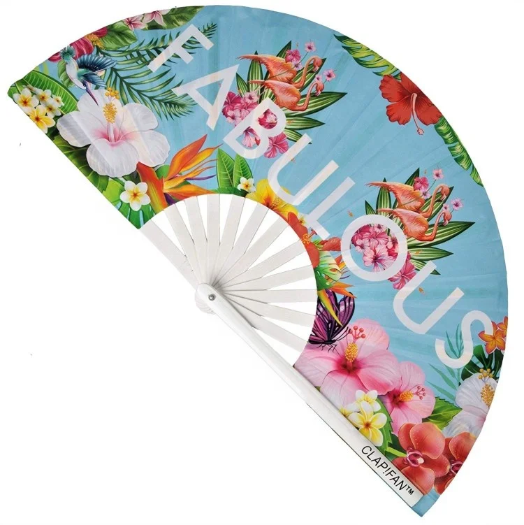 
Carved Technique and Souvenir Use chinese taiji gongfu big size men hand fan 