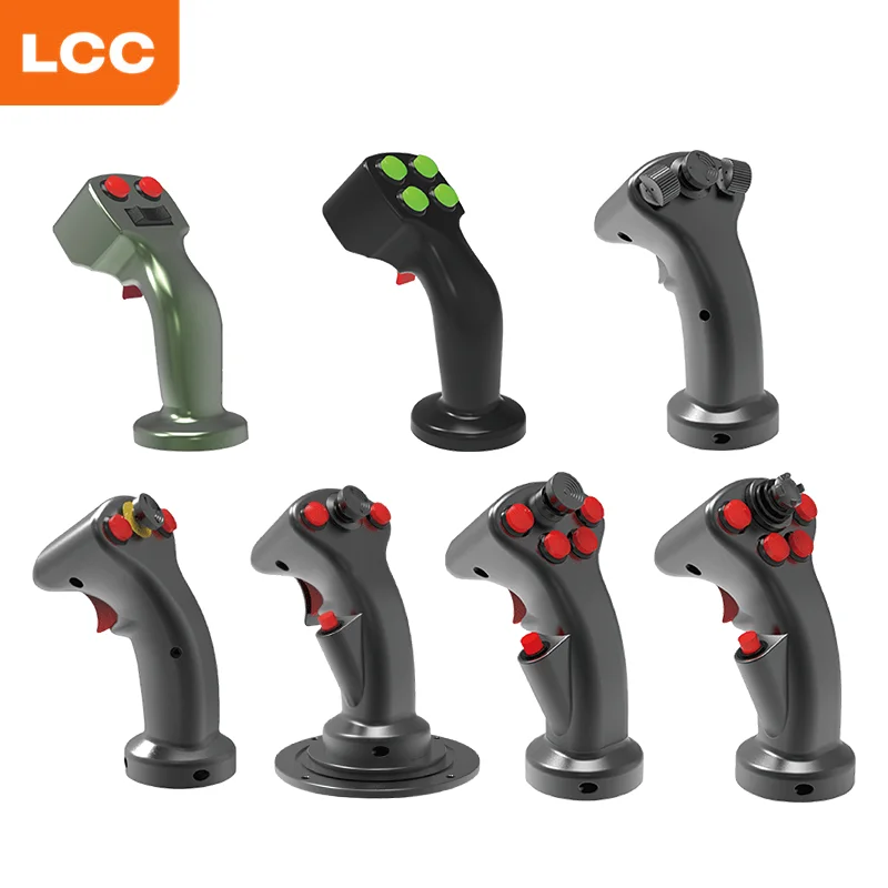 Industrial wireless radio hydraulic joystick control for lathe machine