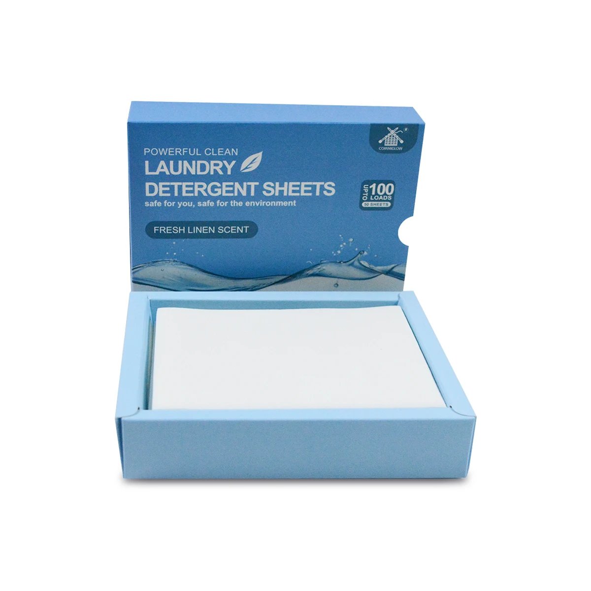 No Measuring Biodegradable Laundry Detergent Strips Clean Concentrated Laundry Sheets Cleaning Bleach Laundry Detergent Tablets