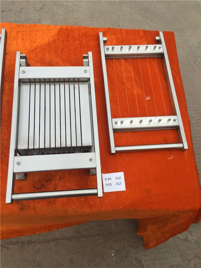 Fudge candy, chocolate, cake guitar cutter machine manual stainless steel chocolate cutting machine