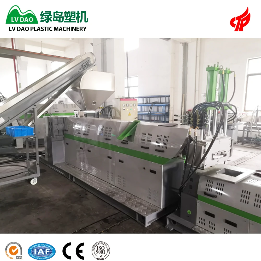Hard LDD SJP Extrusion plastic pelletizing machine