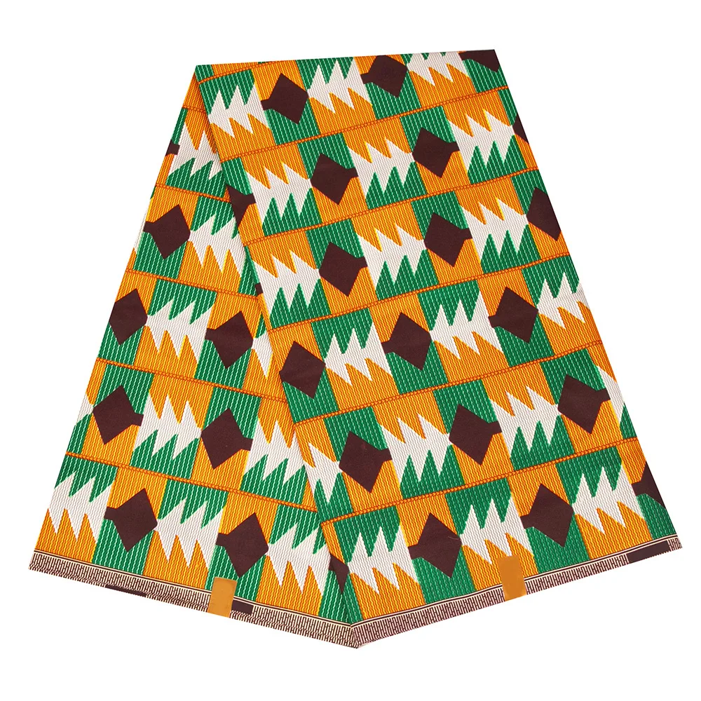 100% Polyester African Grand Wax Print Fabrics Nigeria New Designs Africa Wax Double Printed Fabric