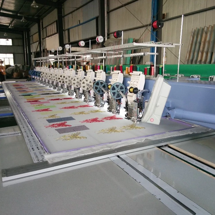 621 6 needle brother embroidery machine Double sequin domestic embroidery machine