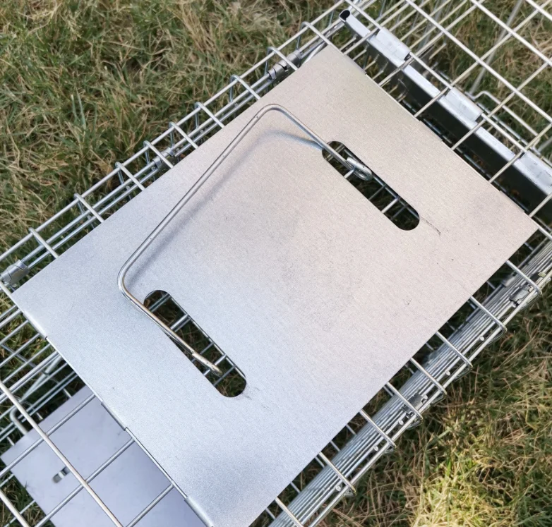 Folded Humane Large Live Animal Cage Traps Cat Traps