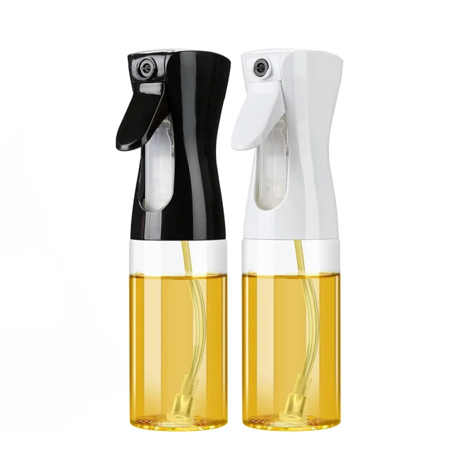 200ml Versatile Glass Oil Sprayer for Cooking Factory Wholesale Plastic Oil Spray for Cooking