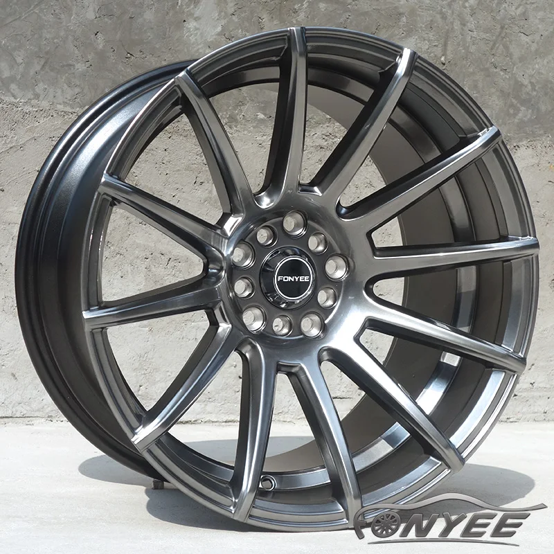 F99572 Fonyee wheels for auto latest modified design alloy wheels high quality car rims popular pattern mags