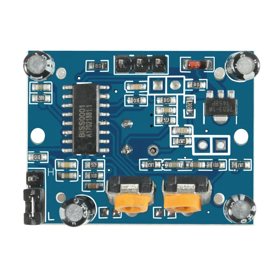 
HC-SR501 PIR Infrared Sensor Human Body Infrared Sensor Motion Module for Arduino for Raspberry Pi Diy Kit Green Blue Version 