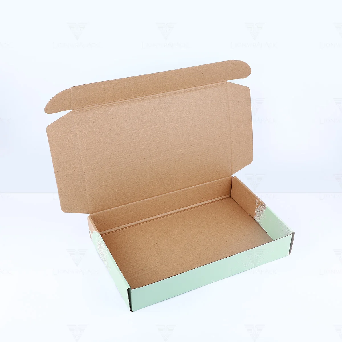 Custom Logo Cartons Cardboard Shipping Mailer Box Green Cosmetic Set Cosmetics Mailing Skin Care Corrugated Packaging Boxes