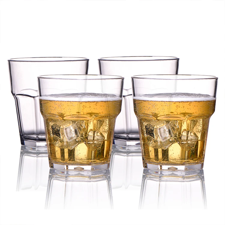 Michley Hotsale 9OZ Tritan Bar Water Glassware Wine Cup Drinking Glasses Plastic Beer Mugs