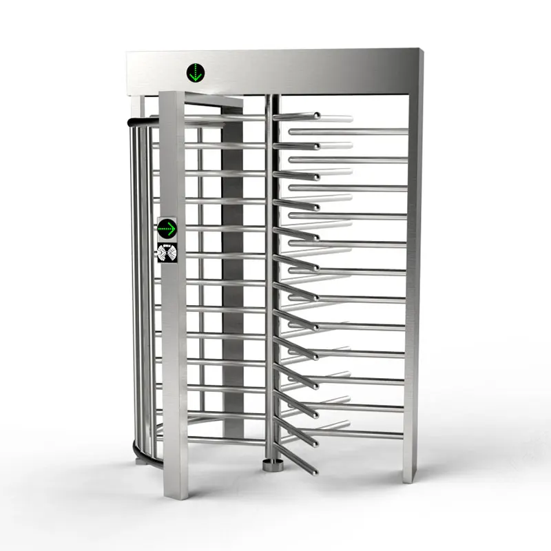 Fingerprint Access Control Rotating Gate Full High Turnstile Door/Full Height High Security Turnstile