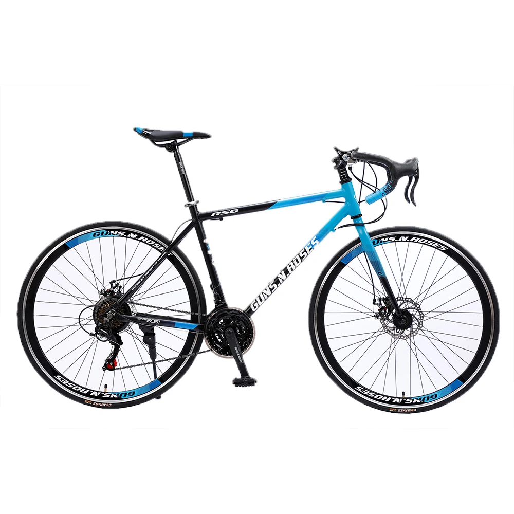 Road Bike Aluminum Alloy Frame Road Bicycle Disc Brake 21speed Professional Road Bike on Sale 700C Cycle Roadbike
