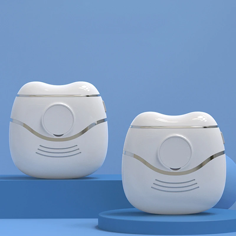 Electric Nail Clipper Fingernail Cutter And File 2 In 1 Design With Nail Scraps Storage