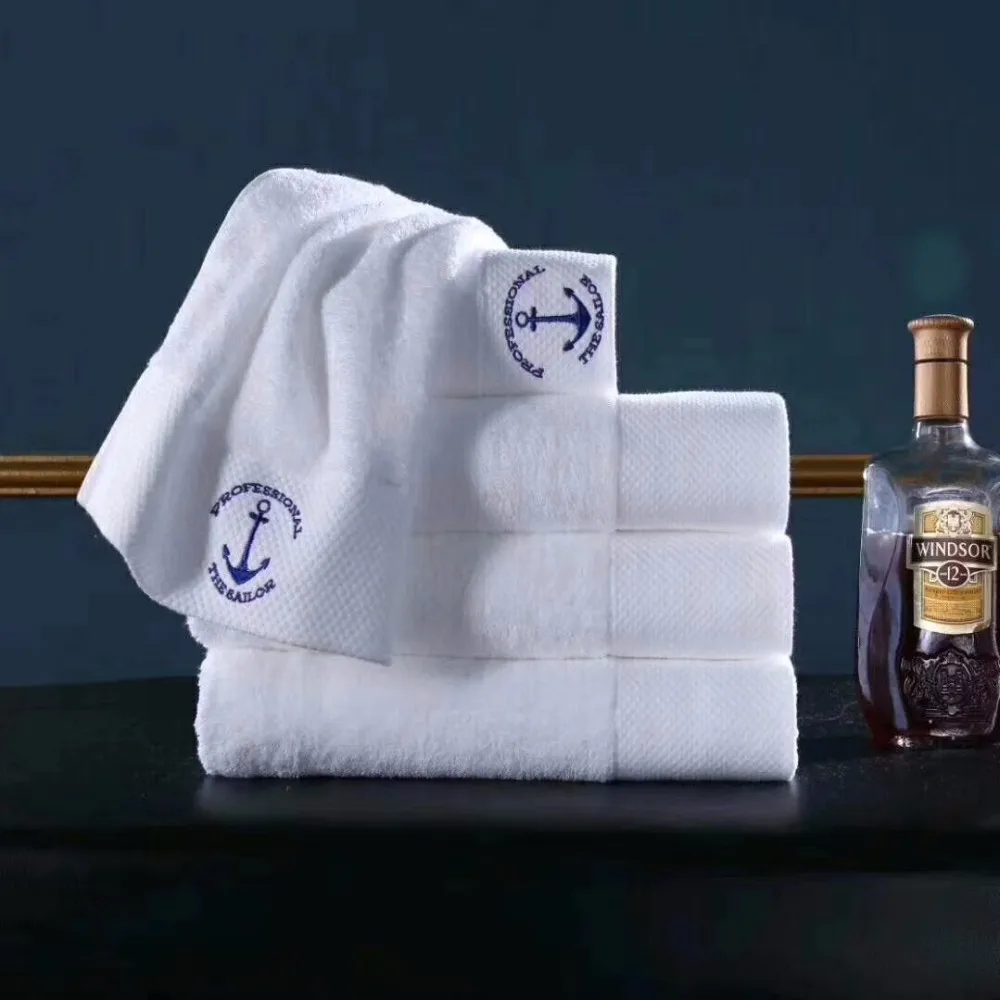 Premium Quality Wholesale Custom Soft Lint-Free Luxury Gift Shining Dobby Multicolor 100% Cotton Face Bath Towel Set