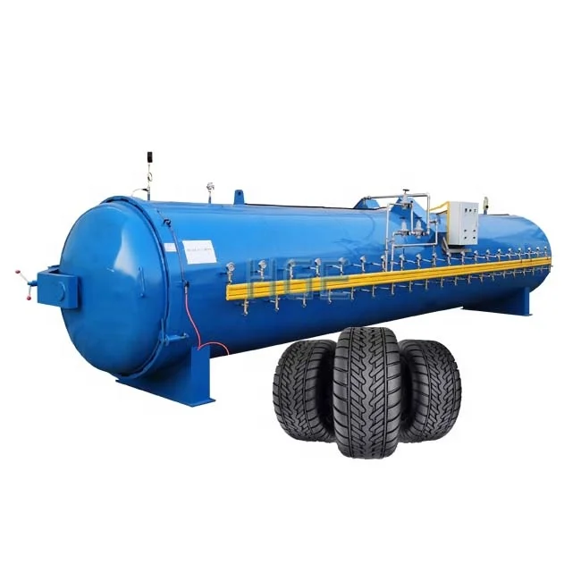 Машина для предварительного закрепления шин, машина для вулканизации резины, бак для вулканизации для старых отходов