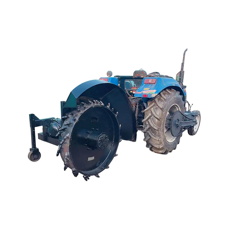 Tractor Pto Driven Disc TrencherHigh Quality Agricultural Disc Ditching Machine On Sale