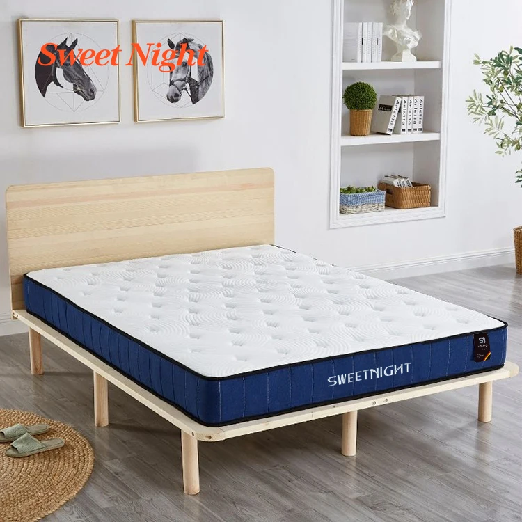 orthopedique home jacquard polyester bs7177 ultra double bed full gel memory foam mattress